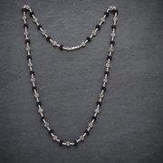 28 inch Jay Shree Ram Karungali Mala angle