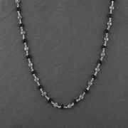 28 inch Karungali Om Mala craftsmanship view