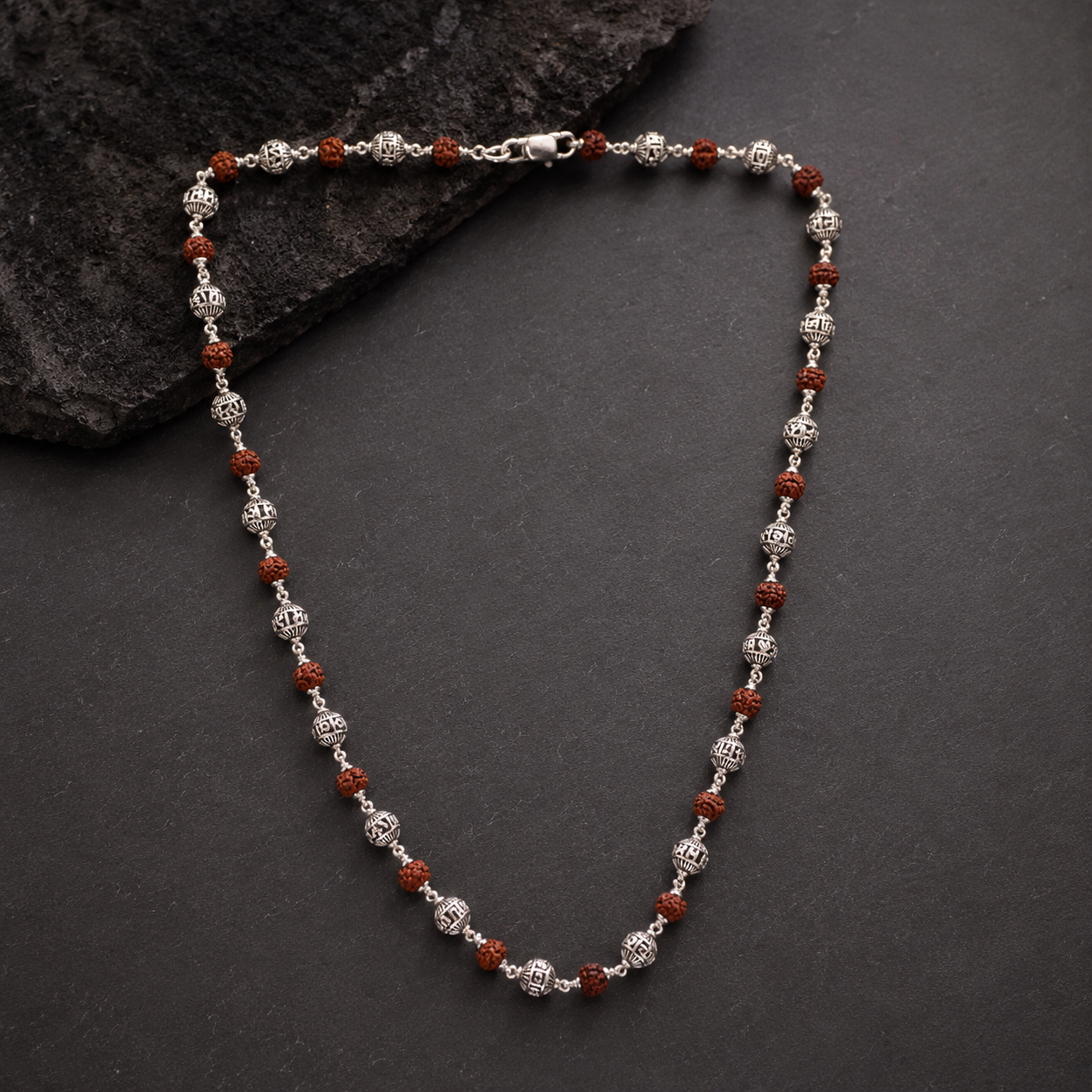 Embrace Shiva devotion with a premium 925 silver 