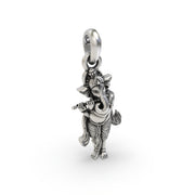 925 silver Ganesha pendant for devotional wear