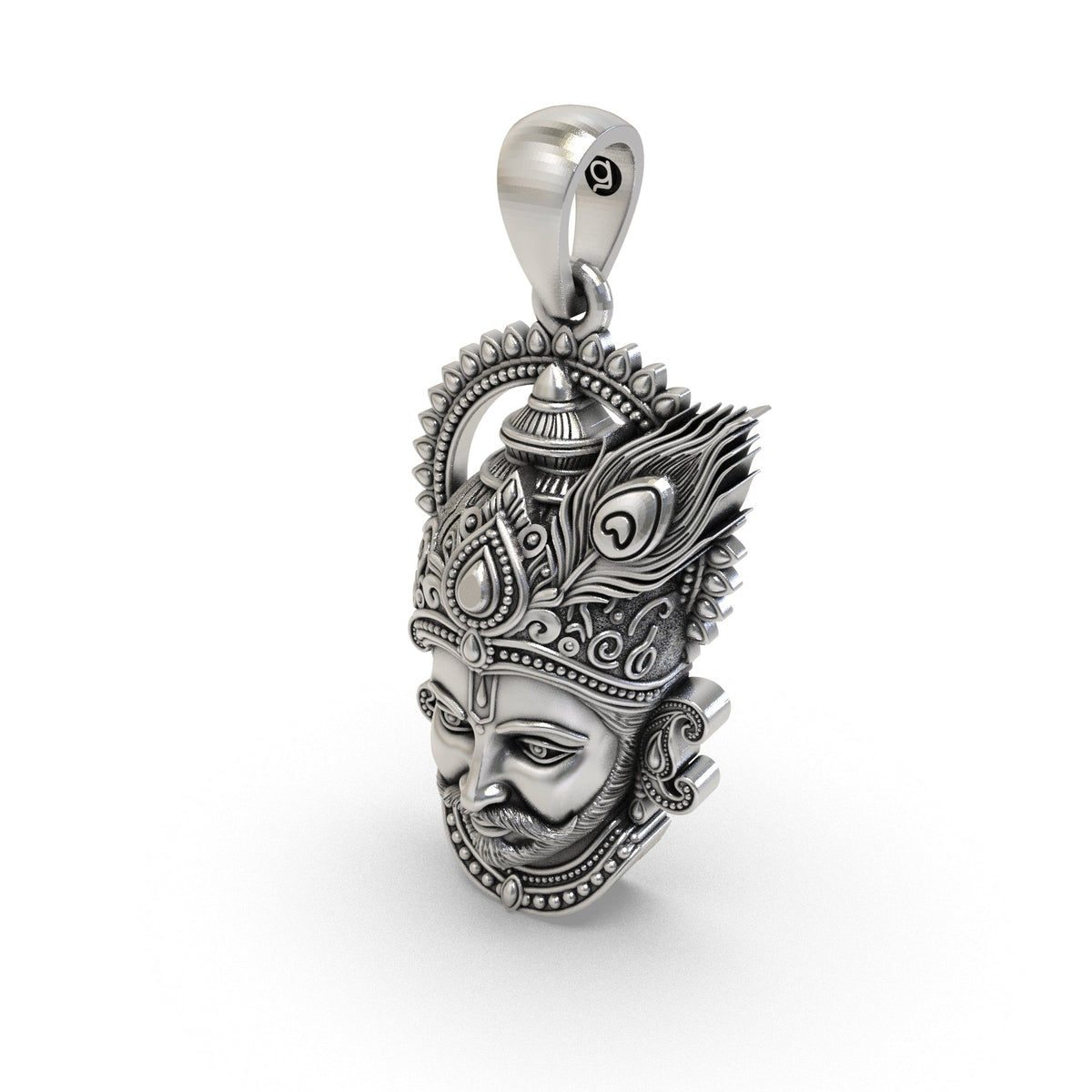 Premium Khatu Shyam pendant for devotees