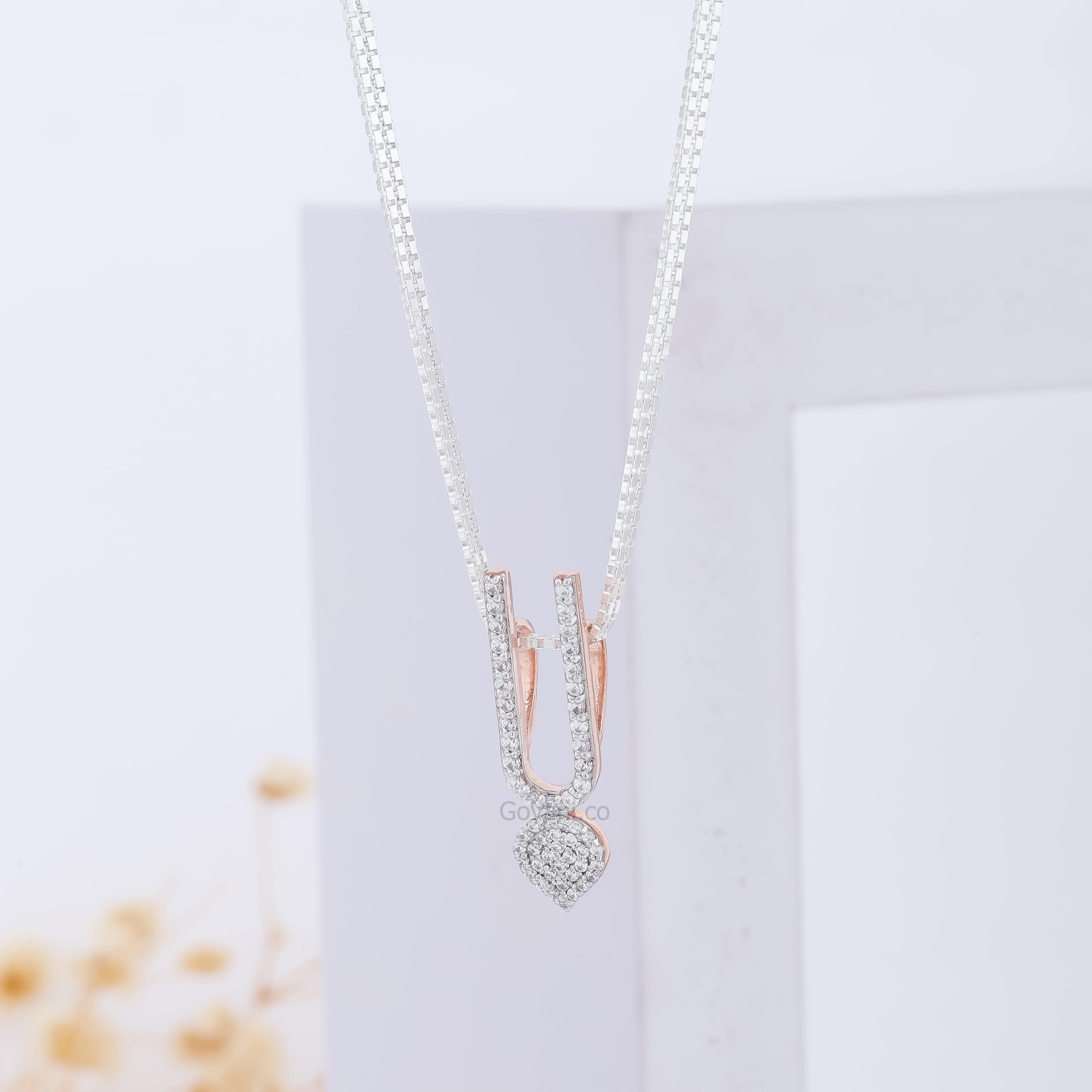 925 Sterling Silver ISKCON Tilak Pendant