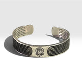 925 silver Hanuman Chalisa Kada front view
