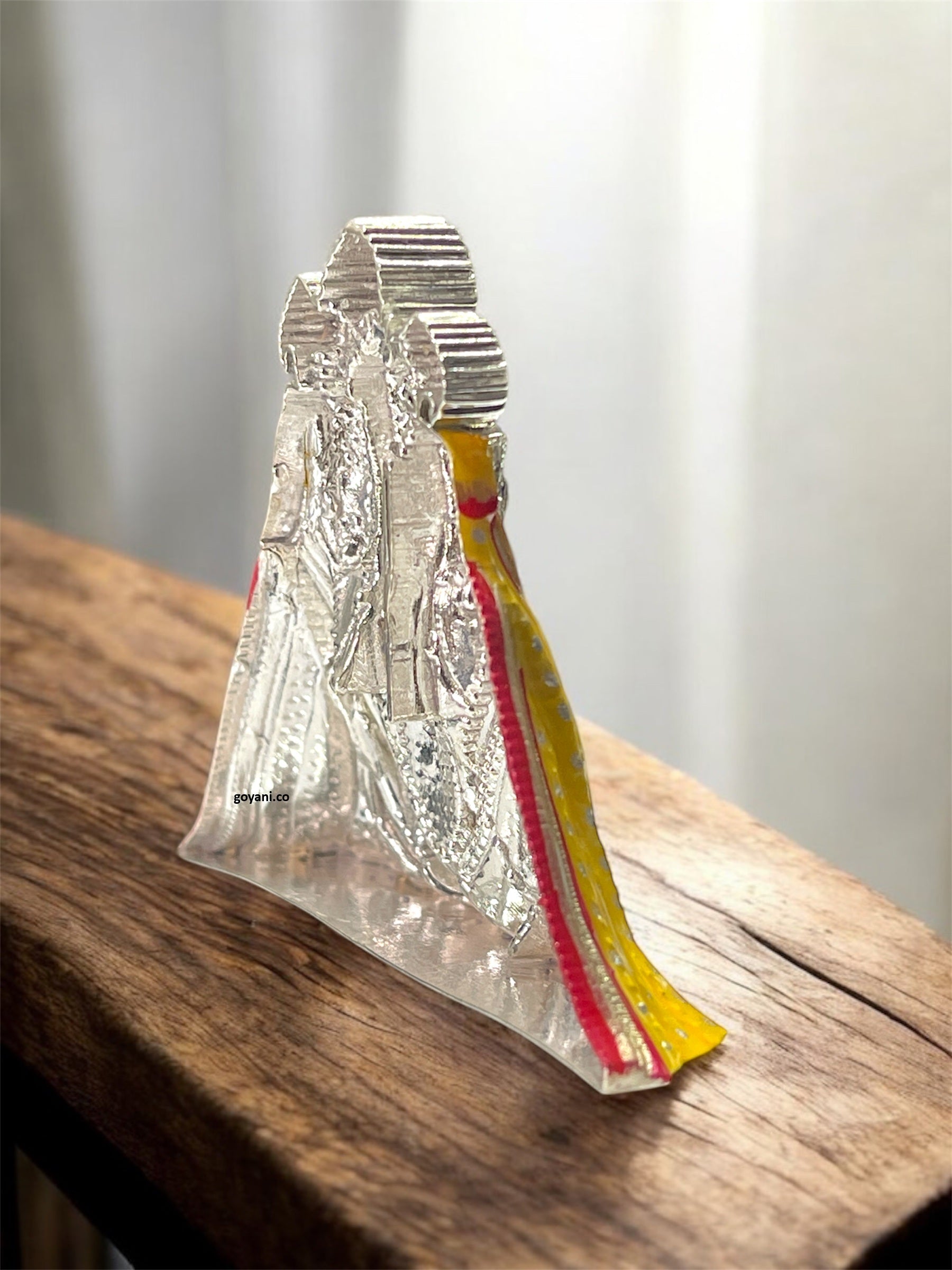 925 Silver Pitambara Bagalamukhi Mata Idol – Divine Shakti Gift