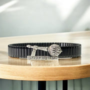 925 Silver Hanuman Gada Bracelet