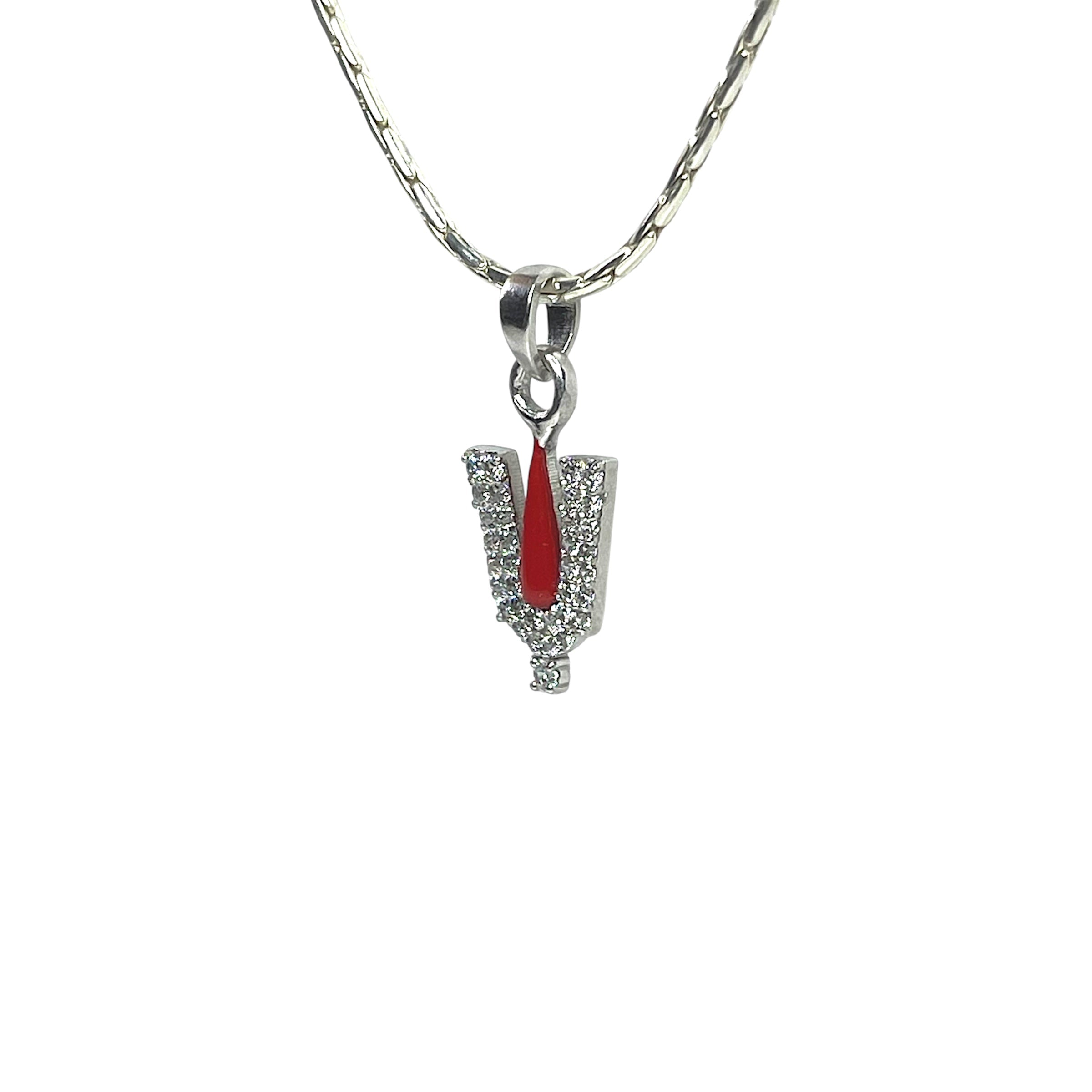 925 Sterling Silver Venkateswara Tilak Pendant with Premium Mina Work & Diamond Work | Tirupati Balaji Divine Protection Locket for Men & Women