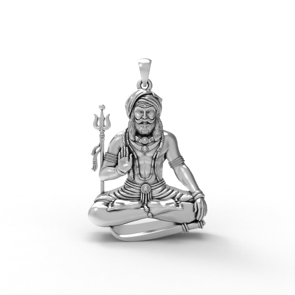 Jada Muniswaran Amman 925 Silver Pendant | Goyani