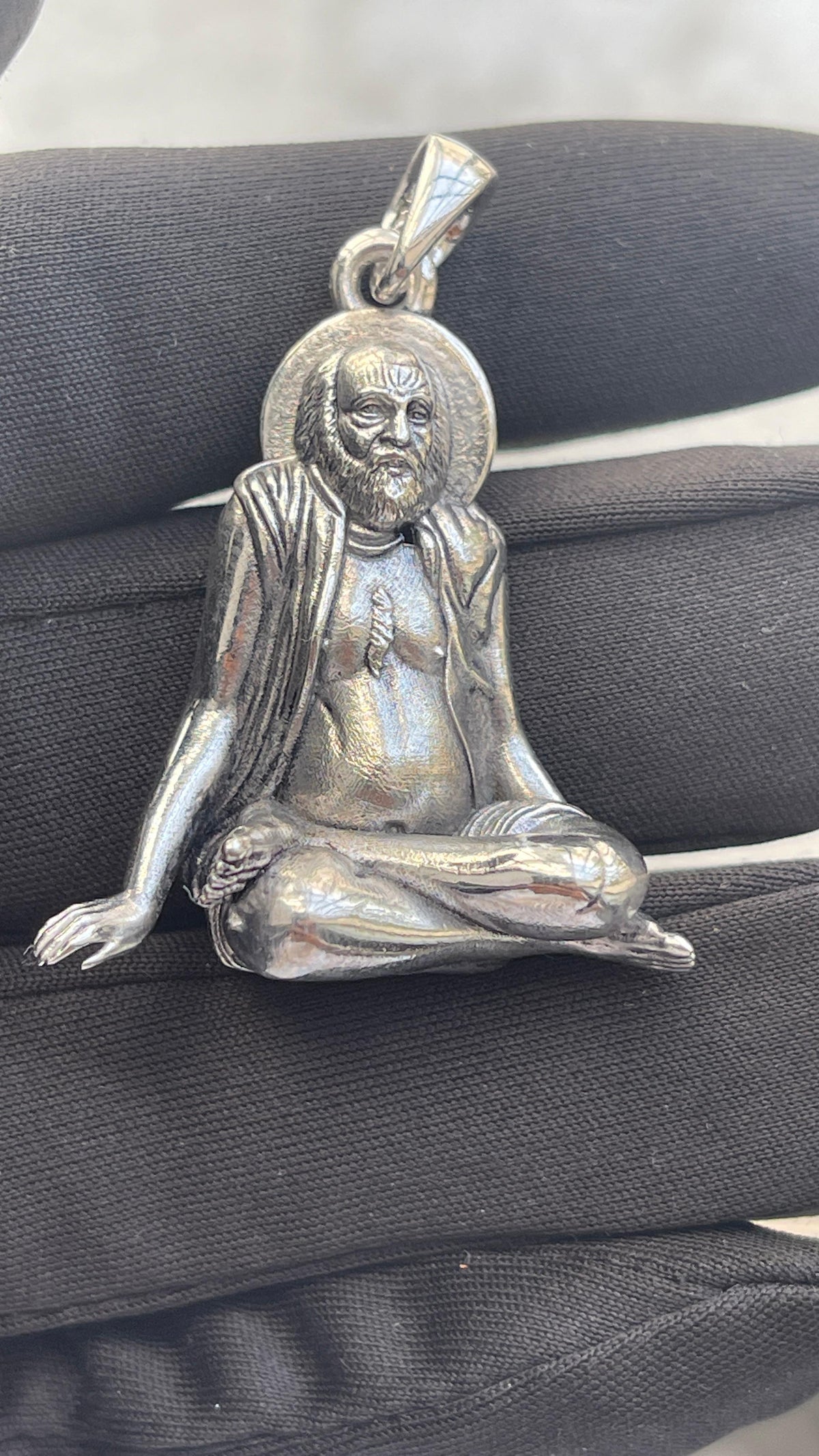 Premium saint pendant in 925 silver