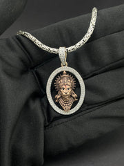 Hanumanji silver pendant for devotional wear