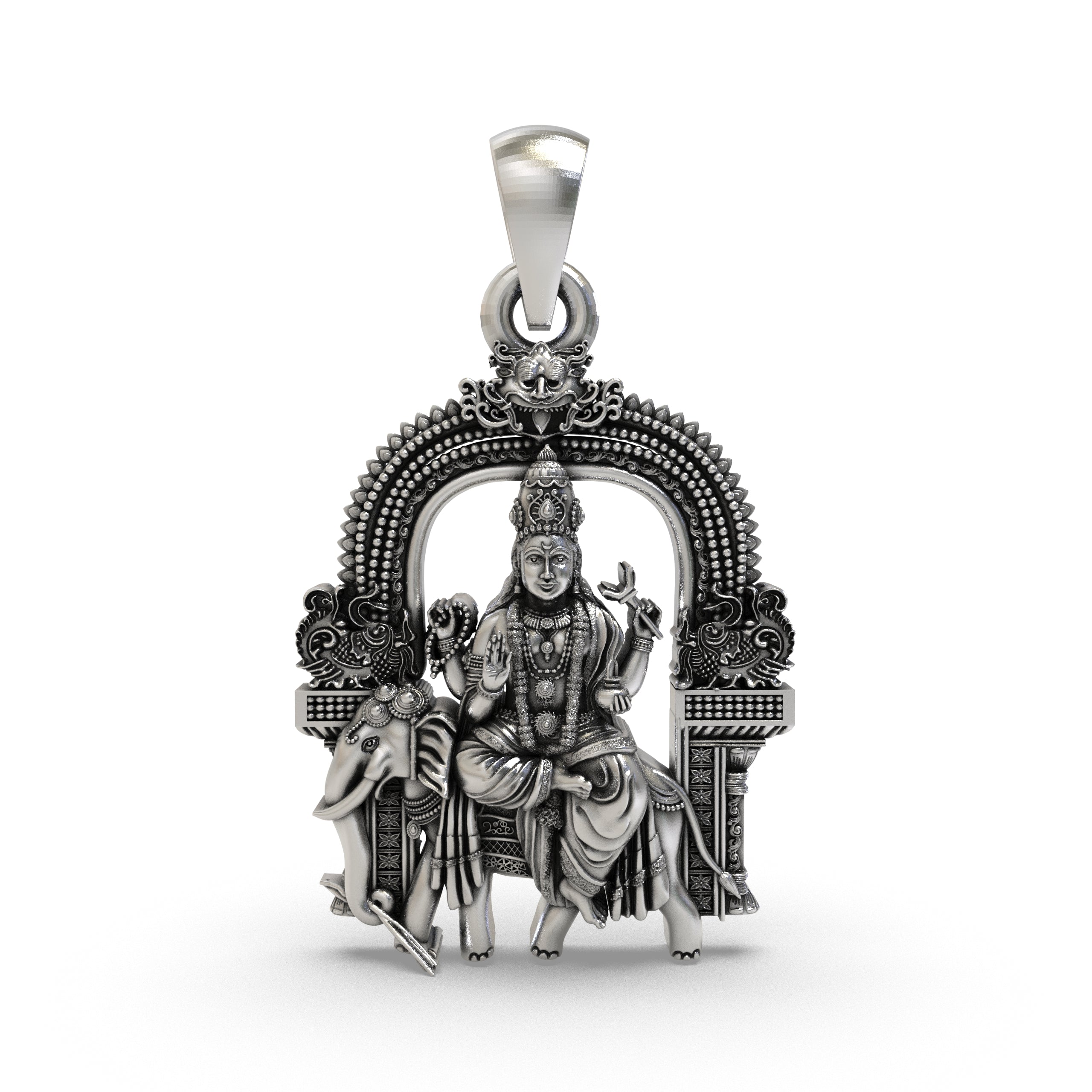 925 Silver Brihaspati Pendant | Sterling Silver Guru Graha Locket